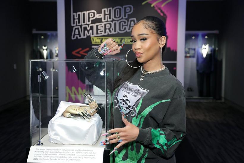 Grammy Museum Hip-Hop America exhibit Saweetie